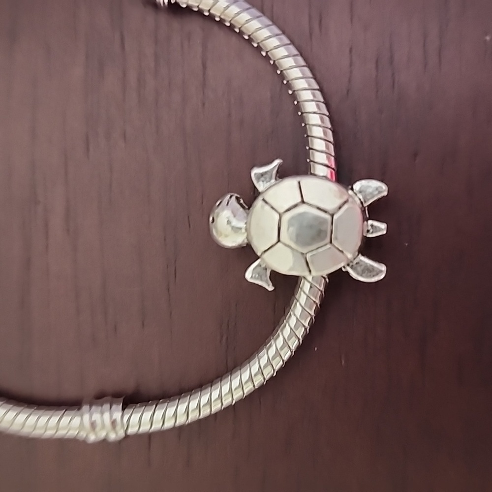TURTLE Charm for European Style Bracelets Tibeten alloys - Picture 2 of 5